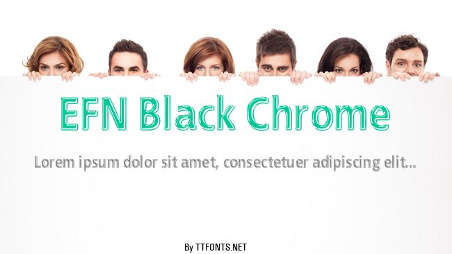 EFN Black Chrome example